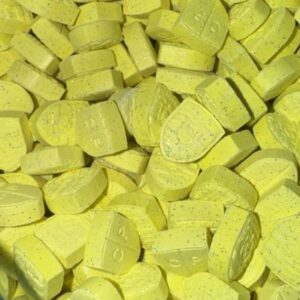 Yellow Porsche 300mg XTC