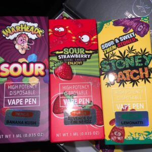 Exotic 1g disposable carts